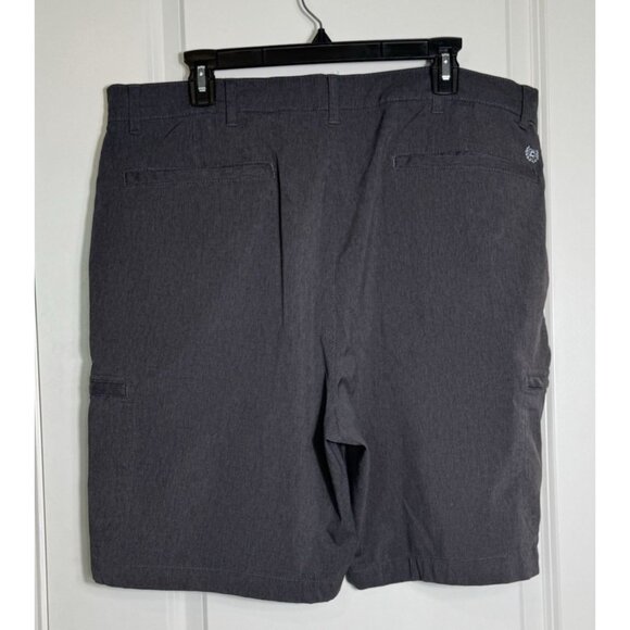 Chaps Golf Performance Cargo Shorts Men's‎ 38 Charcoal Gray - Picture 2 of 12